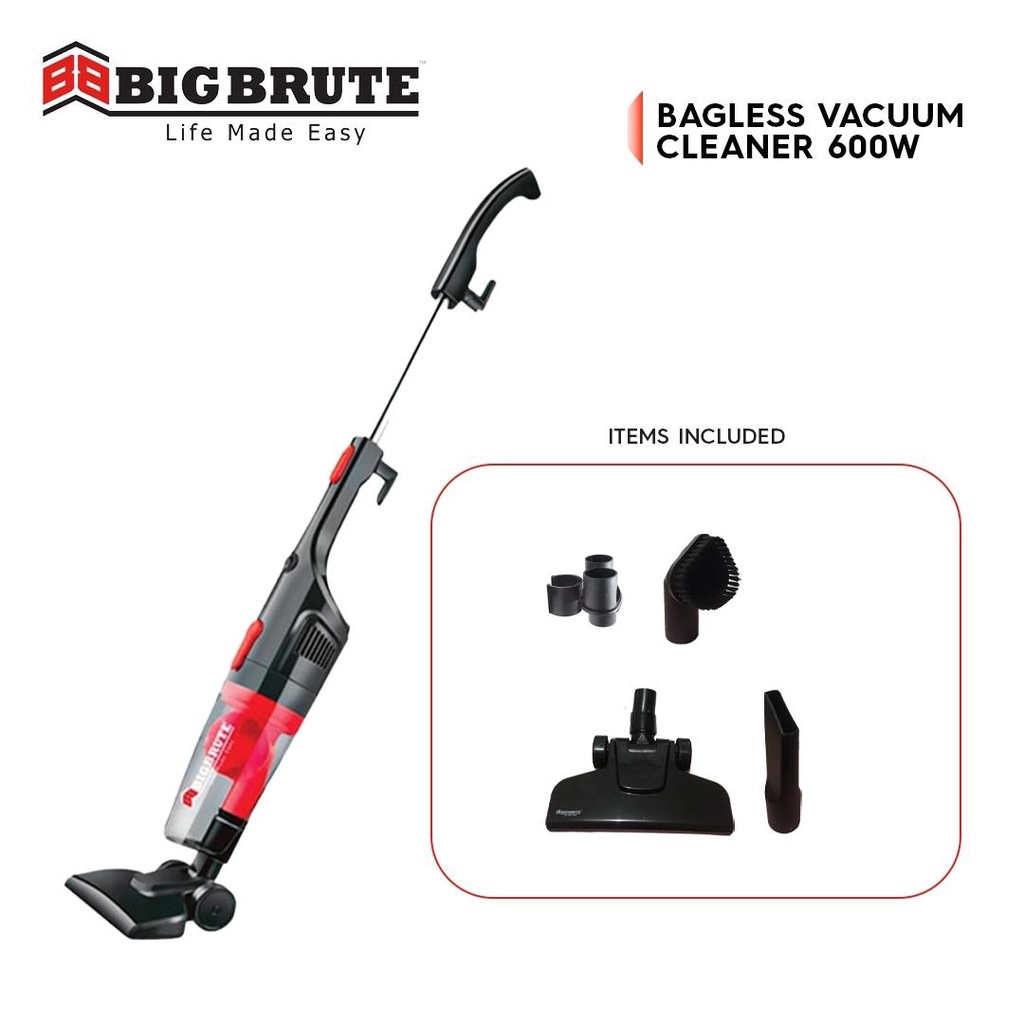 Big Brute Vacuum Cleaner Bagless Portable High Power Handheld 600W