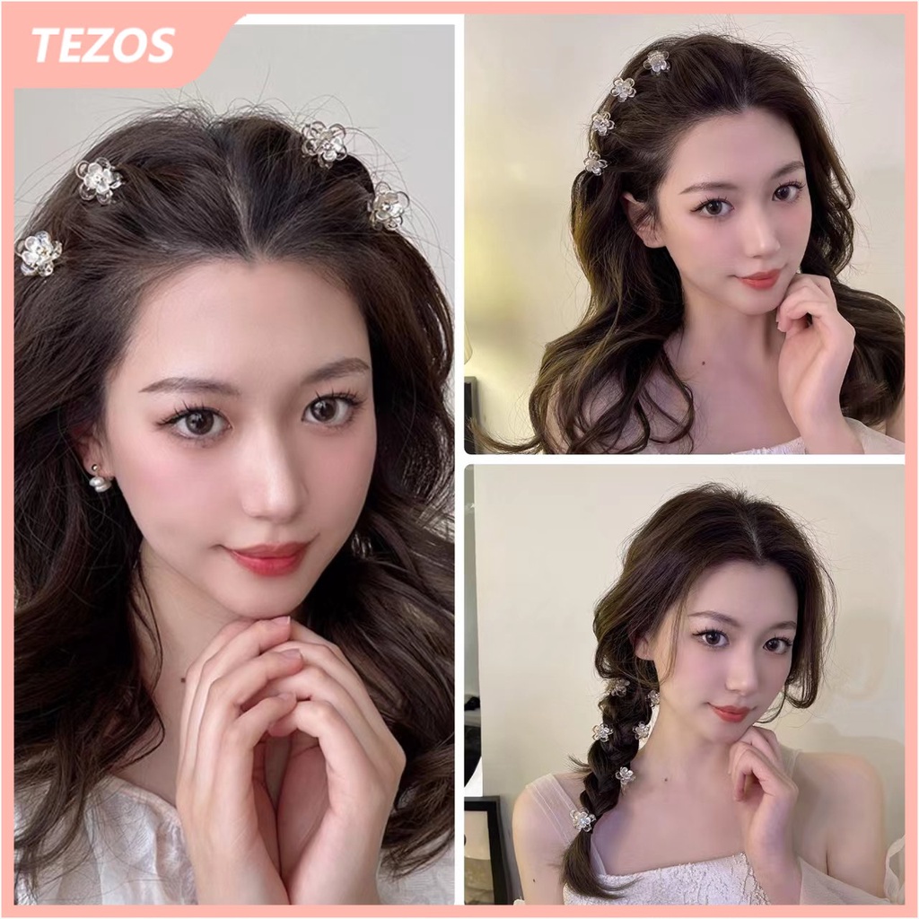 Korean Hair Clip Rhinestone little flower Fashion Hair Accessories