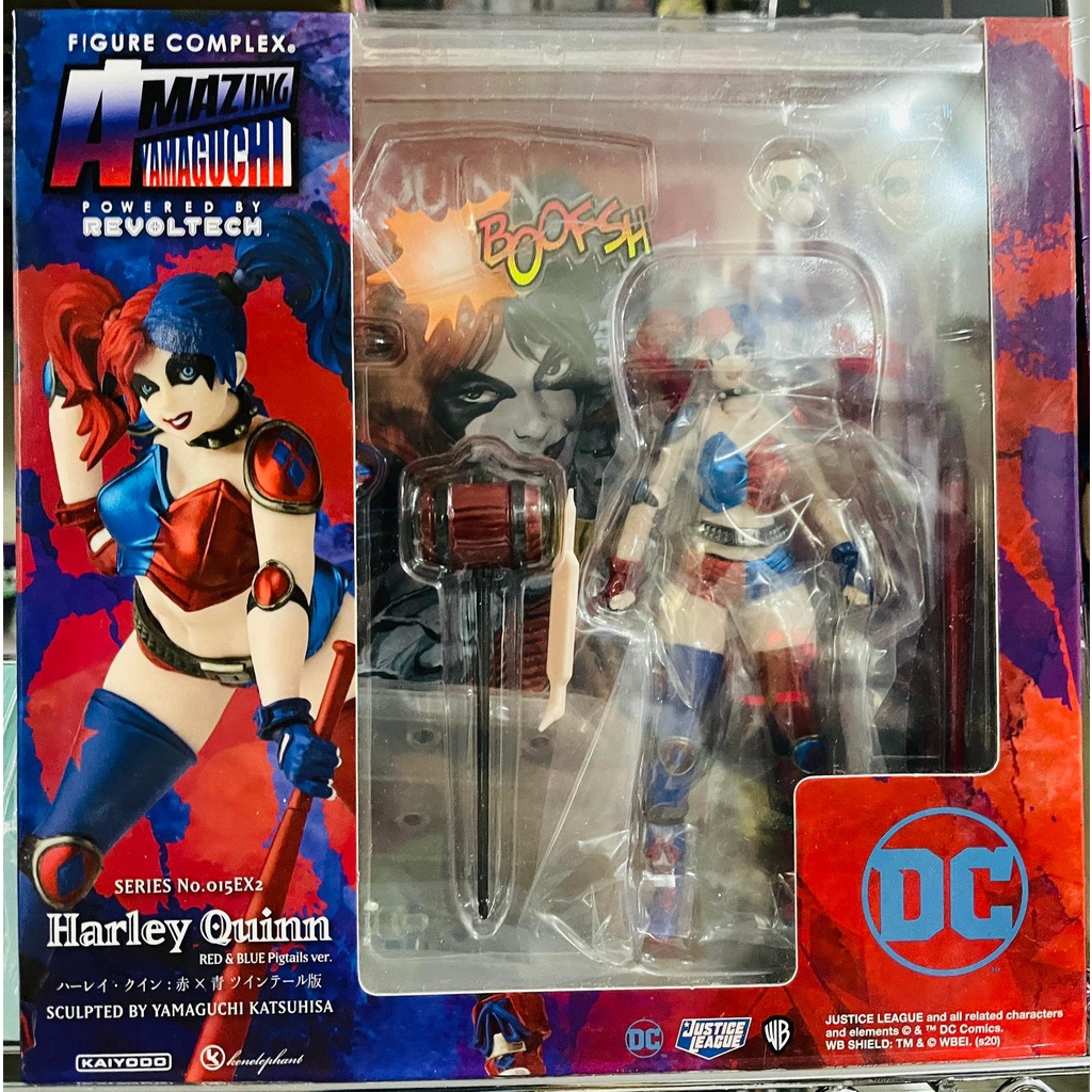 Kaiyodo Amazing Yamaguchi (No.015EX2) Justice League Harley