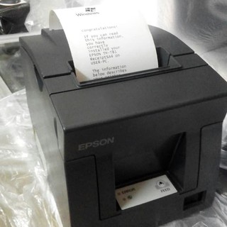 Second Hand Printer POS Epson TMT81 USB Ready Thermal Printer Shopee