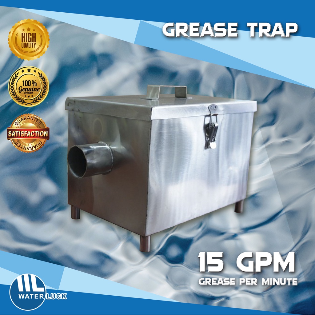 Grease Trap 15GPM (15 Gallons per Minute) Stainless Steel GT15 Shopee