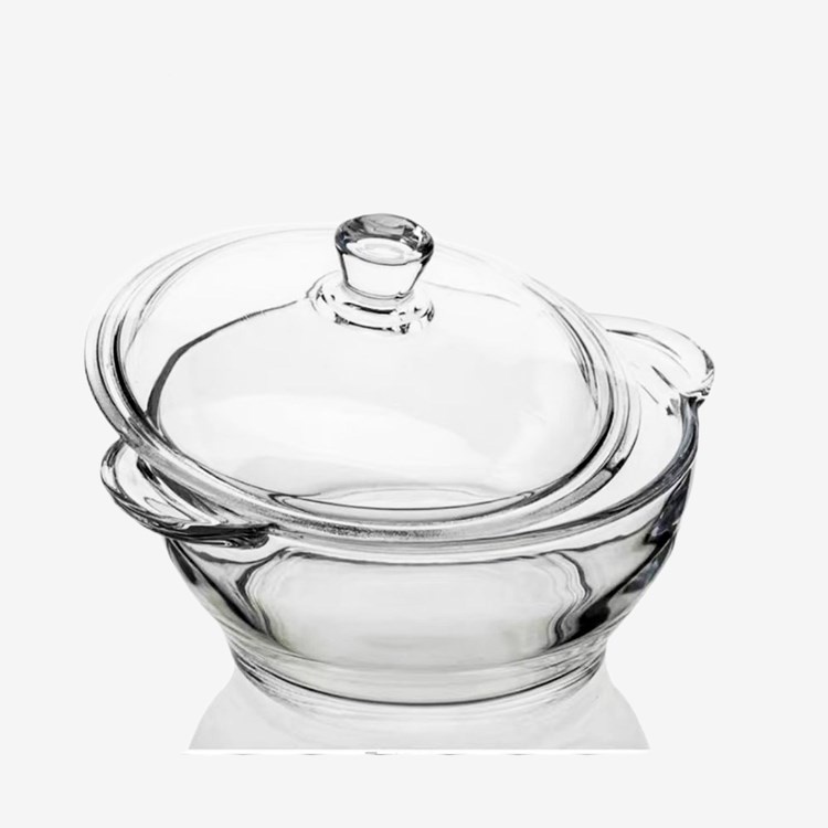 Luminarc Granity P7659 Glass Casserole 2.5 Liter with Lid Microwave