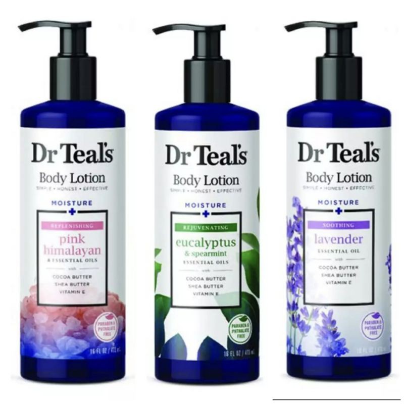 Authentic Dr Teal's Body Lotion 473ml Shopee Philippines