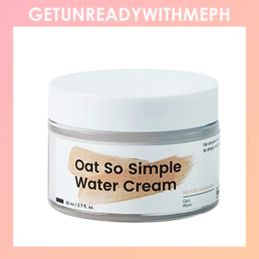 Krave Beauty Oat So Simple Water Cream Shopee Philippines