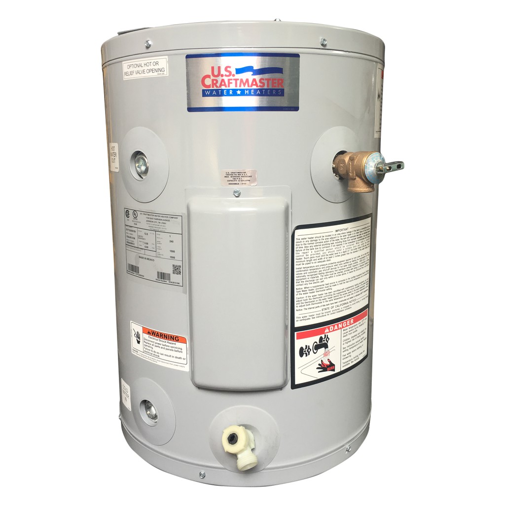 US Craftmaster E1F12US015V Electric Water Heater Grey Shopee Philippines