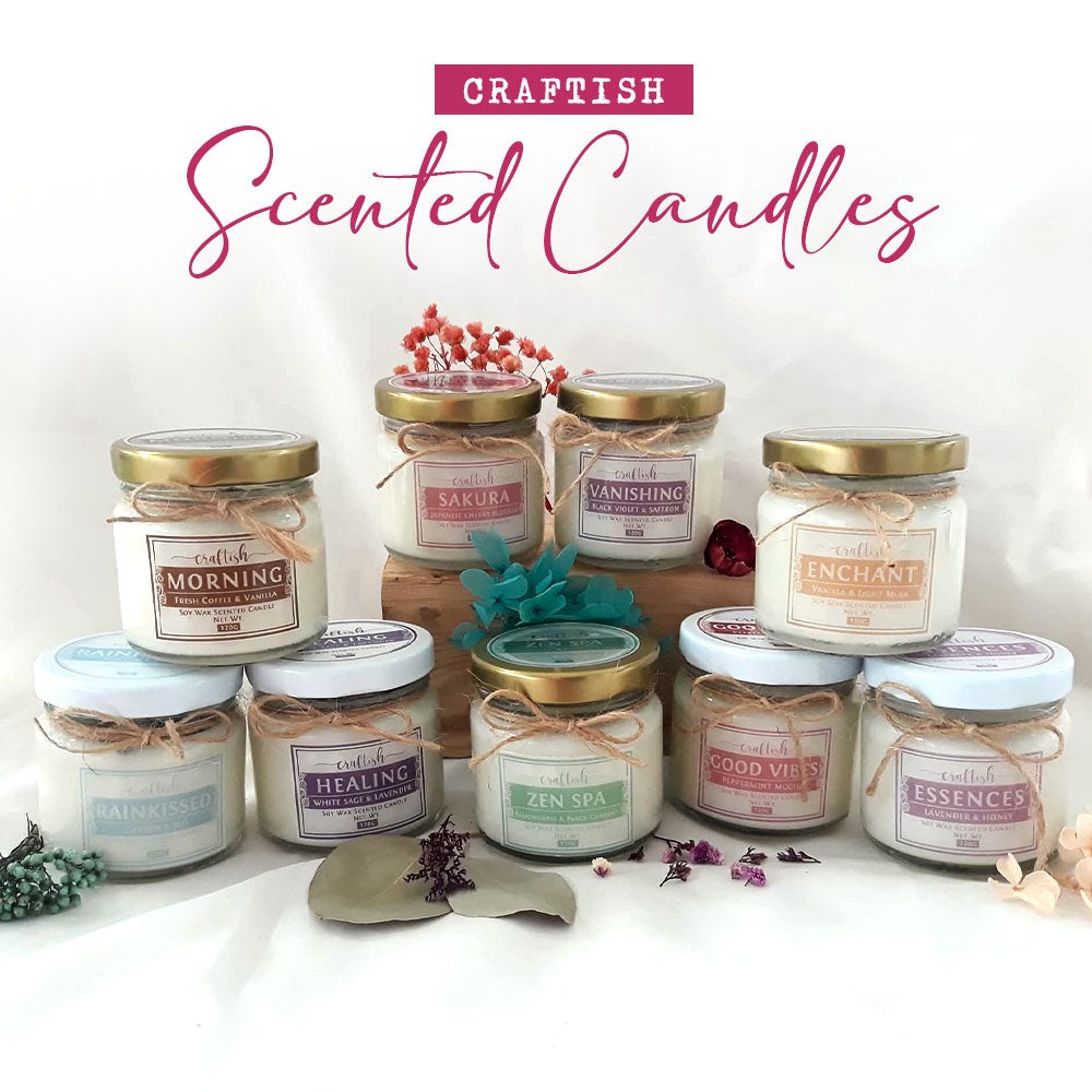 Craftish 120g Scented Candles Shopee Philippines
