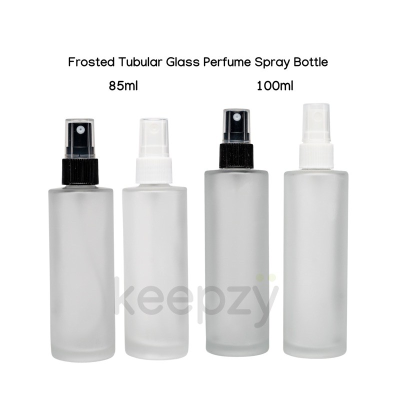 85ml 100ml Frosted Glass Spray Bottle (Perfume Bottle with Mist Spray