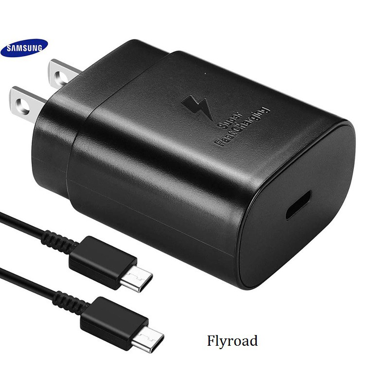 Samsung Galaxy S20 Ultra Plus 25W FAST HOME CHARGER PD TYPEC 6FT USB
