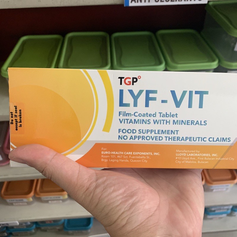 (Centrum Generic) Multivitamins and Minerals Film Coated Tablets 1 Box