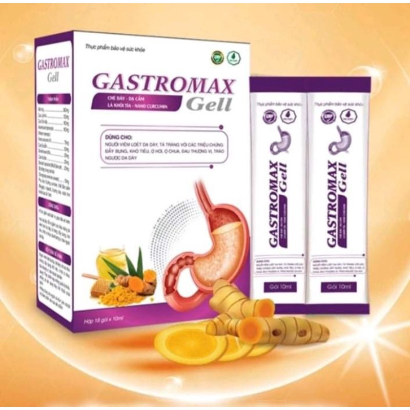 GASTROMAX GELL SYRUP18pcs/box(Gastritis,ulcer,heartburn treatment