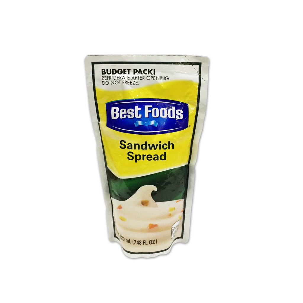 Best Foods Sandwich Spread 220ml Shopee Philippines