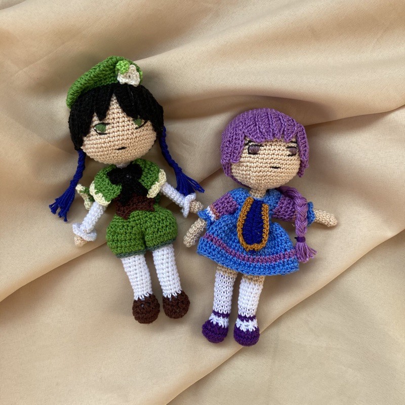 Crochet Genshin Impact Doll Shopee Philippines