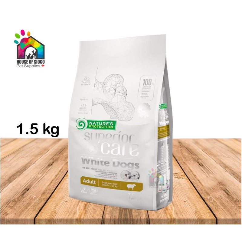Nature’s Protection Superior Care White Dogs Adult 1.5kg Dry Food