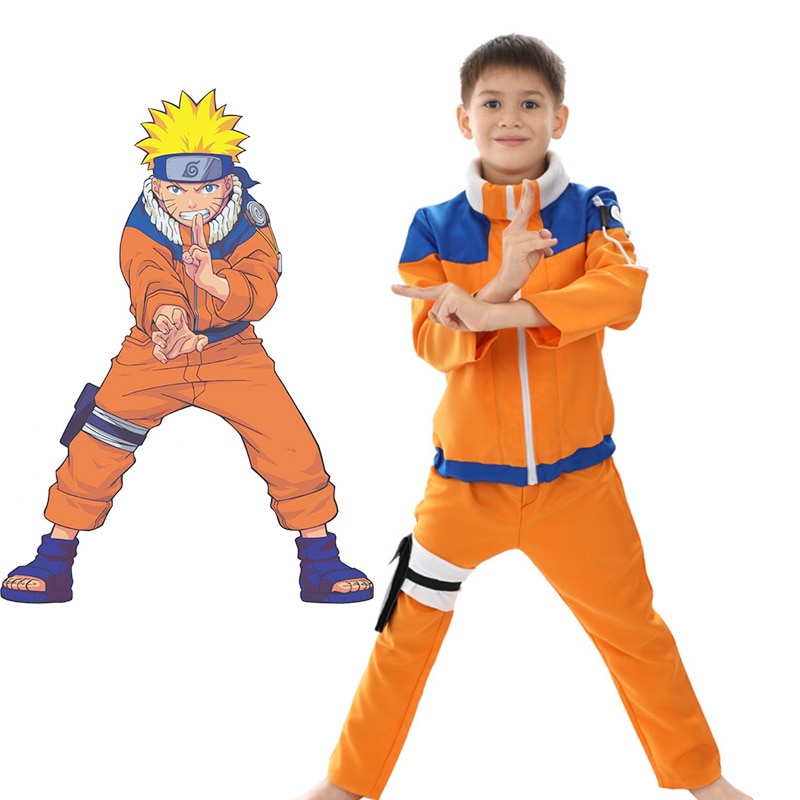 Naruto Uzumaki Anime Halloween Cosplay Costume ubicaciondepersonas