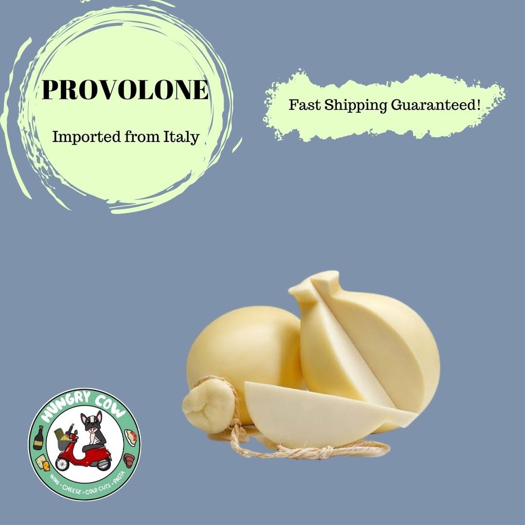 Provolone cheese imported from Italy (+/) 60g, 125g, 250g Shopee