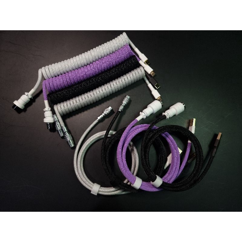 [Next Day Shipping] Custom Coiled Cable for Mechanical Keyboard