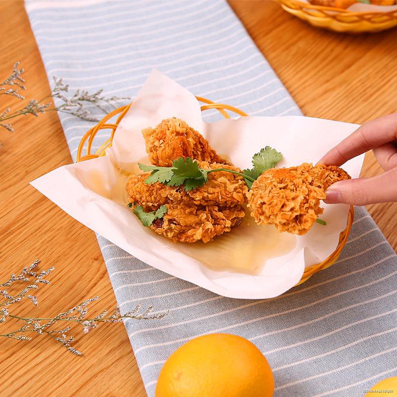 Baking dessert kitchen fried food oil blotting paper frying pad paper