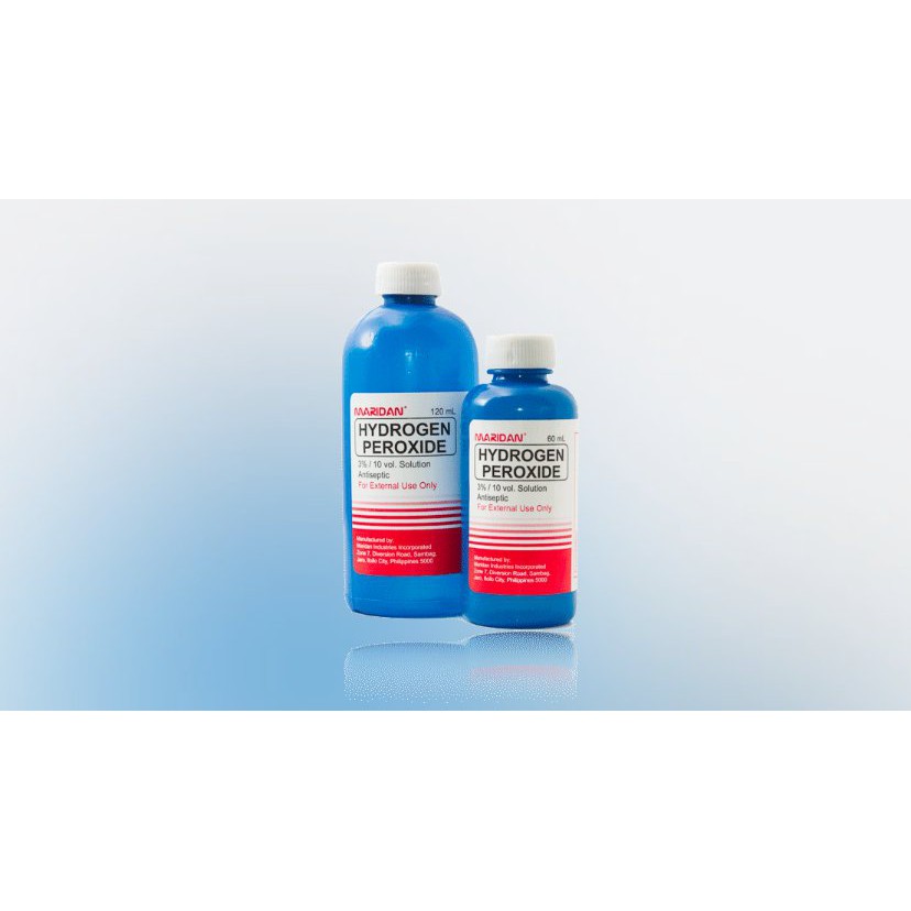 Hydrogen Peroxide 3 Solution 60ml & 120ml Shopee Philippines
