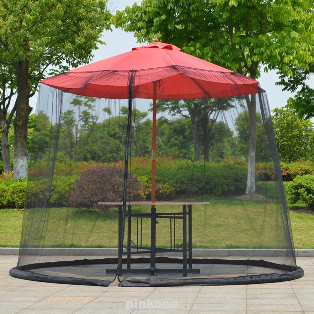 Anti Insect Garden Mesh Mosquito Net Patio Sun Protection Zipper