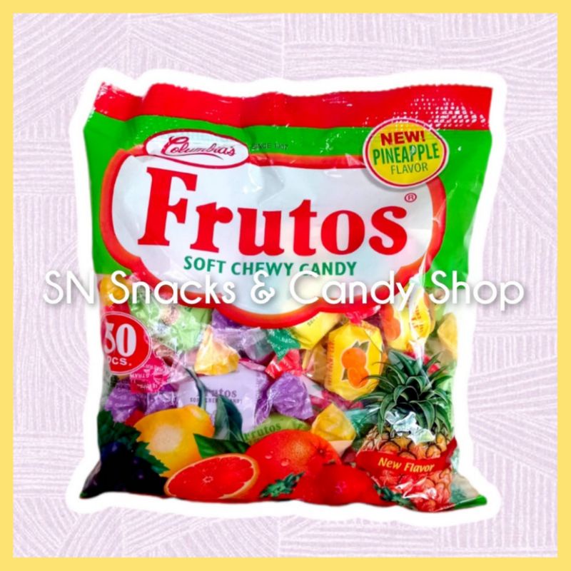 SN FRUTOS SOFT CHEWY CANDY ORIGINAL & SAMPALOK FLAVORS Shopee