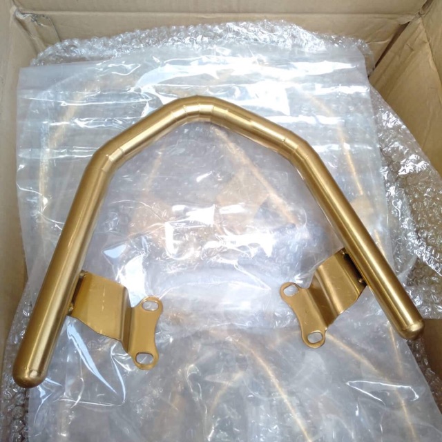 GRAB BAR MIO sporty/amore GOLD MU FAC Shopee Philippines