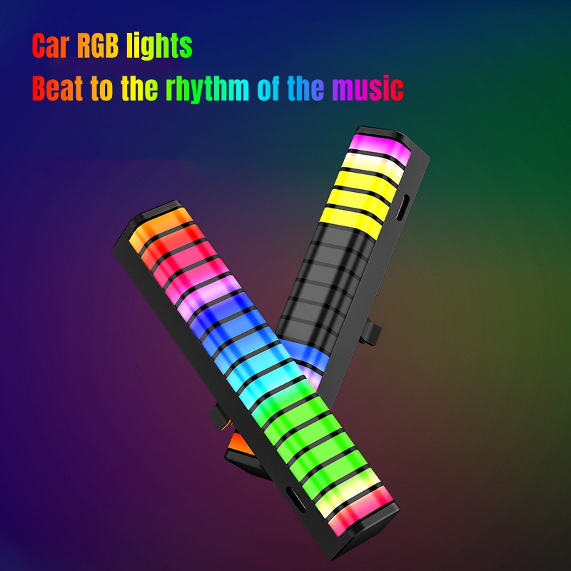 RGB Music Sound control LED light app control Pickup Voice Activated