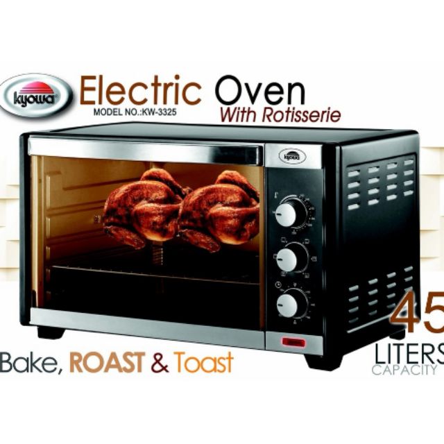 Kyowa KW3325 Electric Oven w/ Rotisserie 45L Shopee Philippines