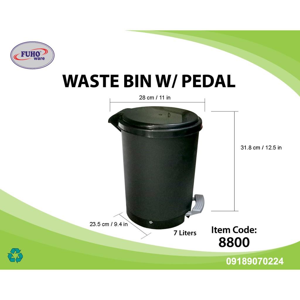 Trash & Recycling Bins∈Trash Bin with Pedal (trash can, garbage bin