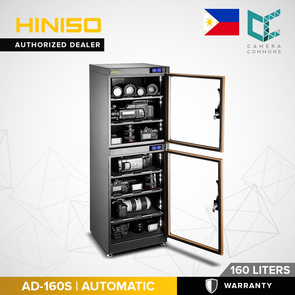 HINISO AD160S 160L Electronic Digital Control Dry Box Storage