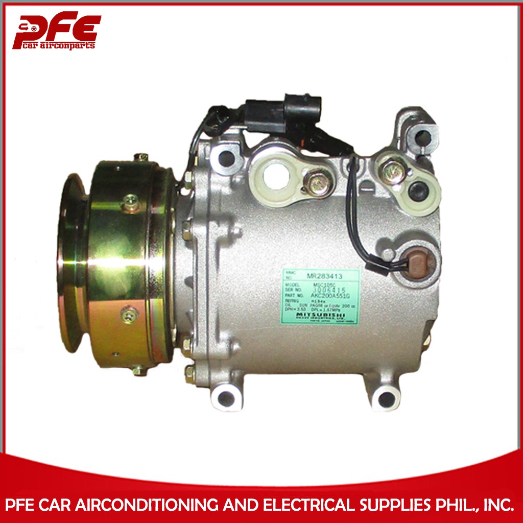 CAR AIRCON COMPRESSOR FOR MITSUBISHI ADVENTURE DSL (COD) Shopee Philippines