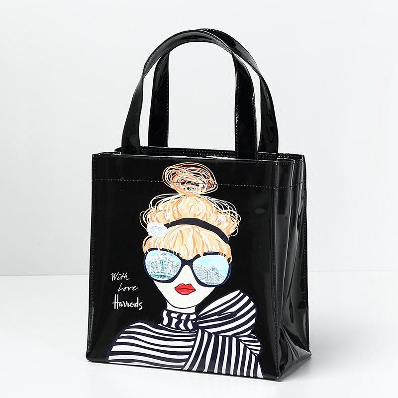 Harrods PVC Shopping Bag Printed Bag Waterproof Shoulder Bag Shopee Philippines
