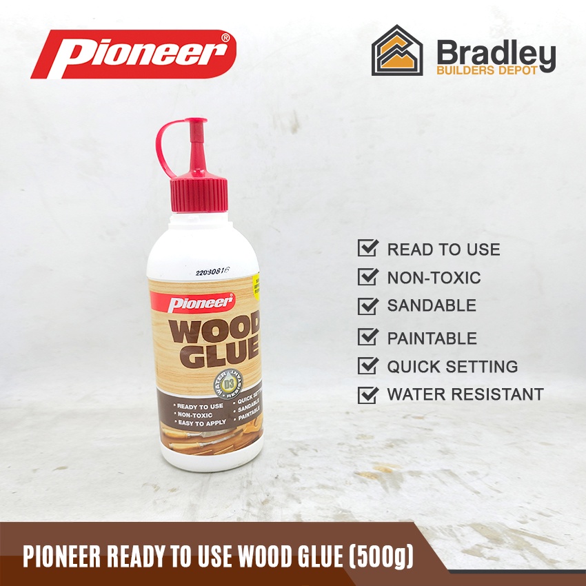 Pioneer Ready to Use Wood Glue (500g) Shopee Philippines