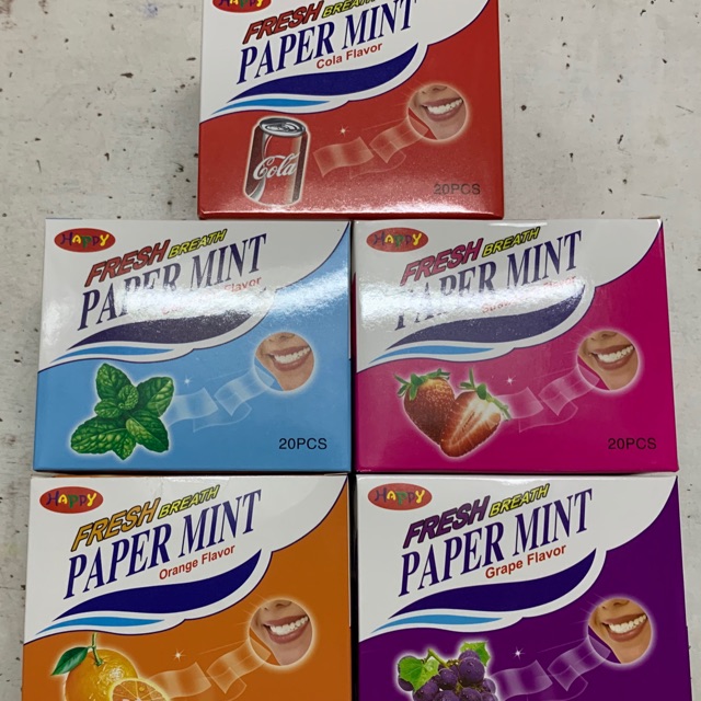 Paper mint candy 20pcs Shopee Philippines
