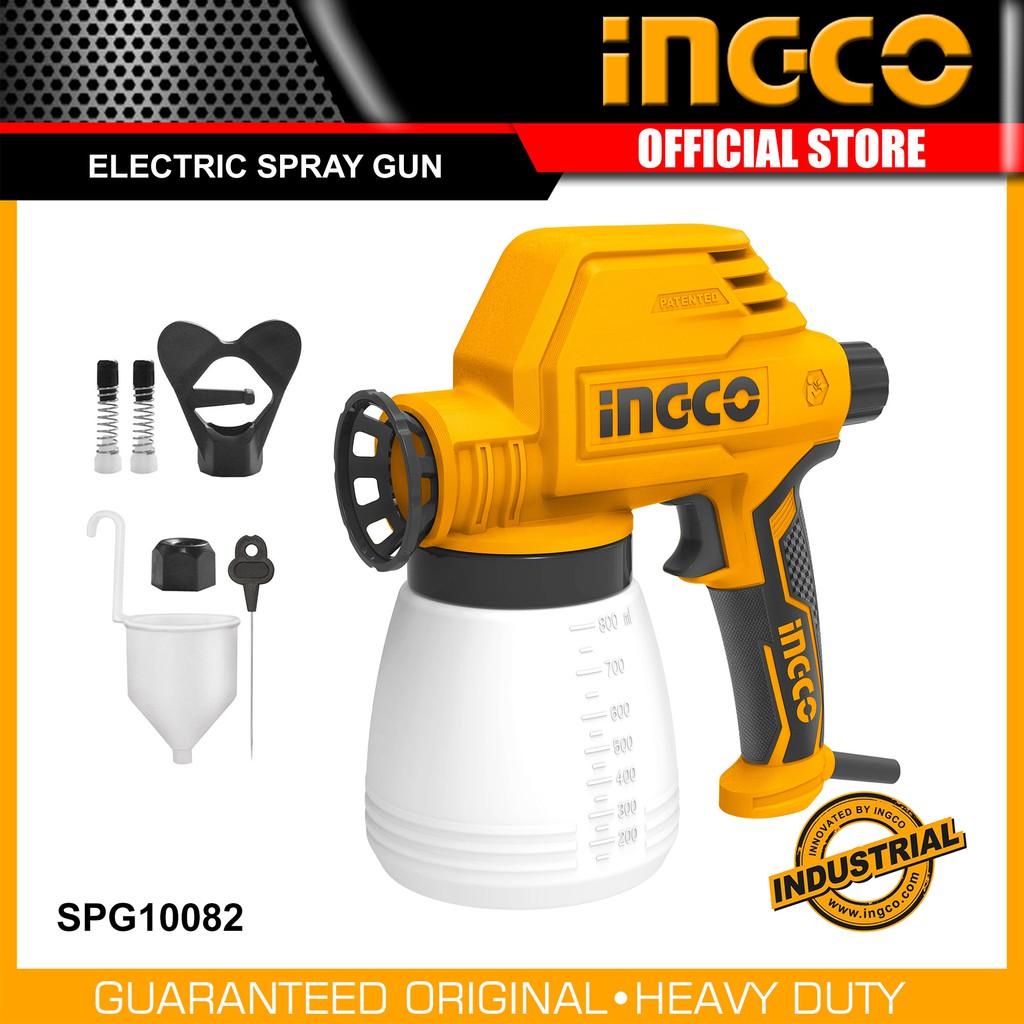 Ingco SPG10082 Electric Spray Gun 100W 800ml Shopee Philippines