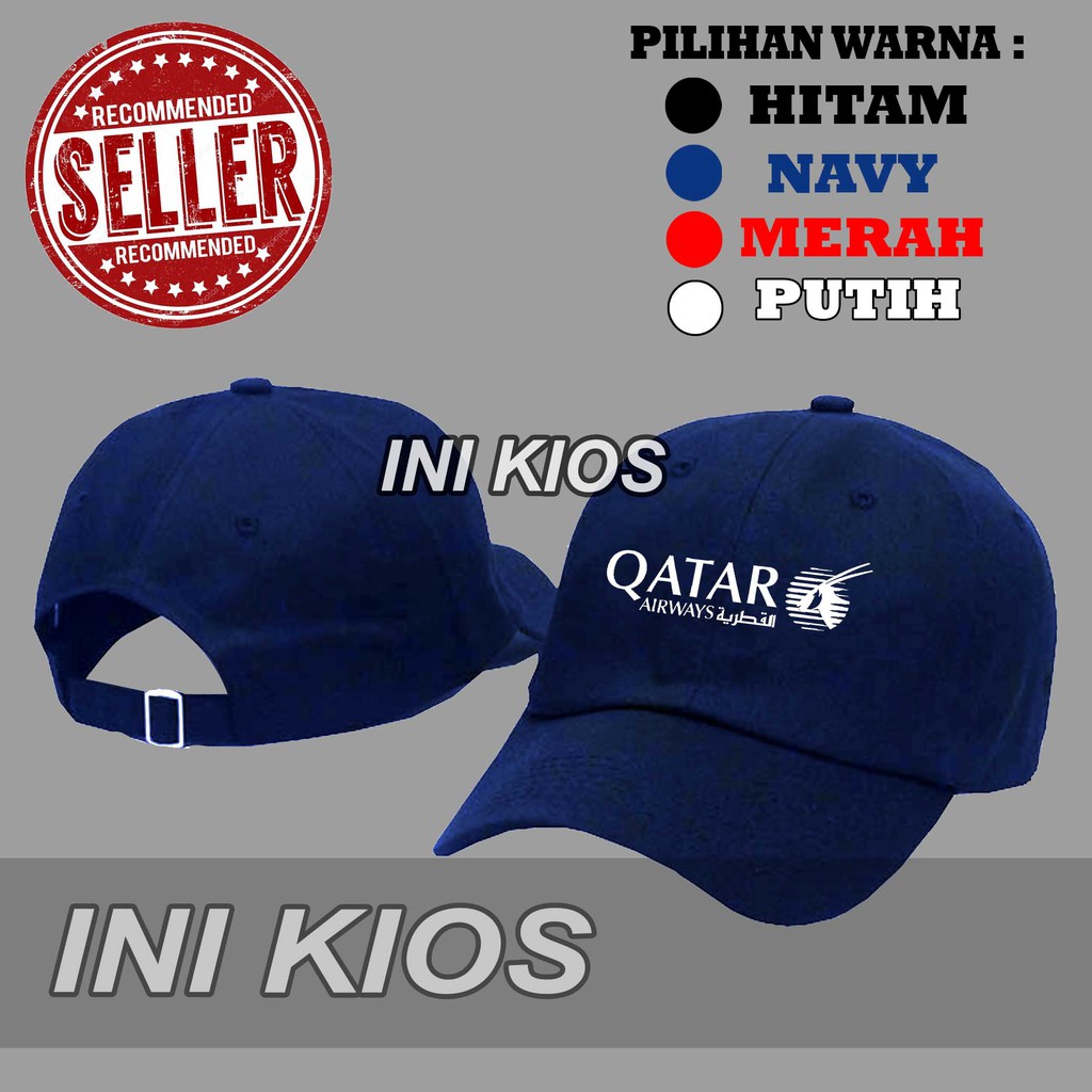 Cool!!! Baseball Cap Qatar Airways Distro Men Women Plain Great