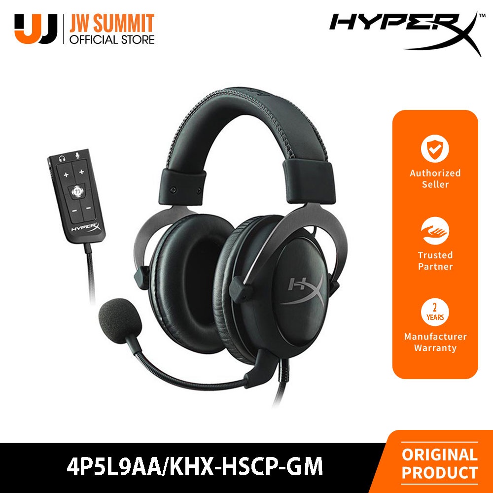 HyperX Cloud II Gaming Headset for PC, Xbox One, PS4, Wii U (4P5L9AA