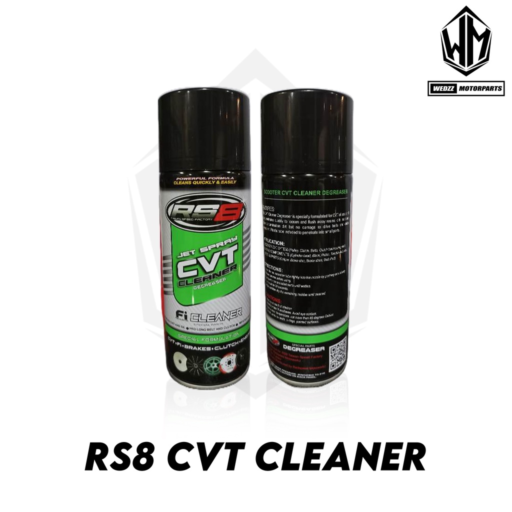 RS8 CVT CLEANER (UNIVERSAL) MOTORCYCLE CLEANING PRODUCTS Shopee