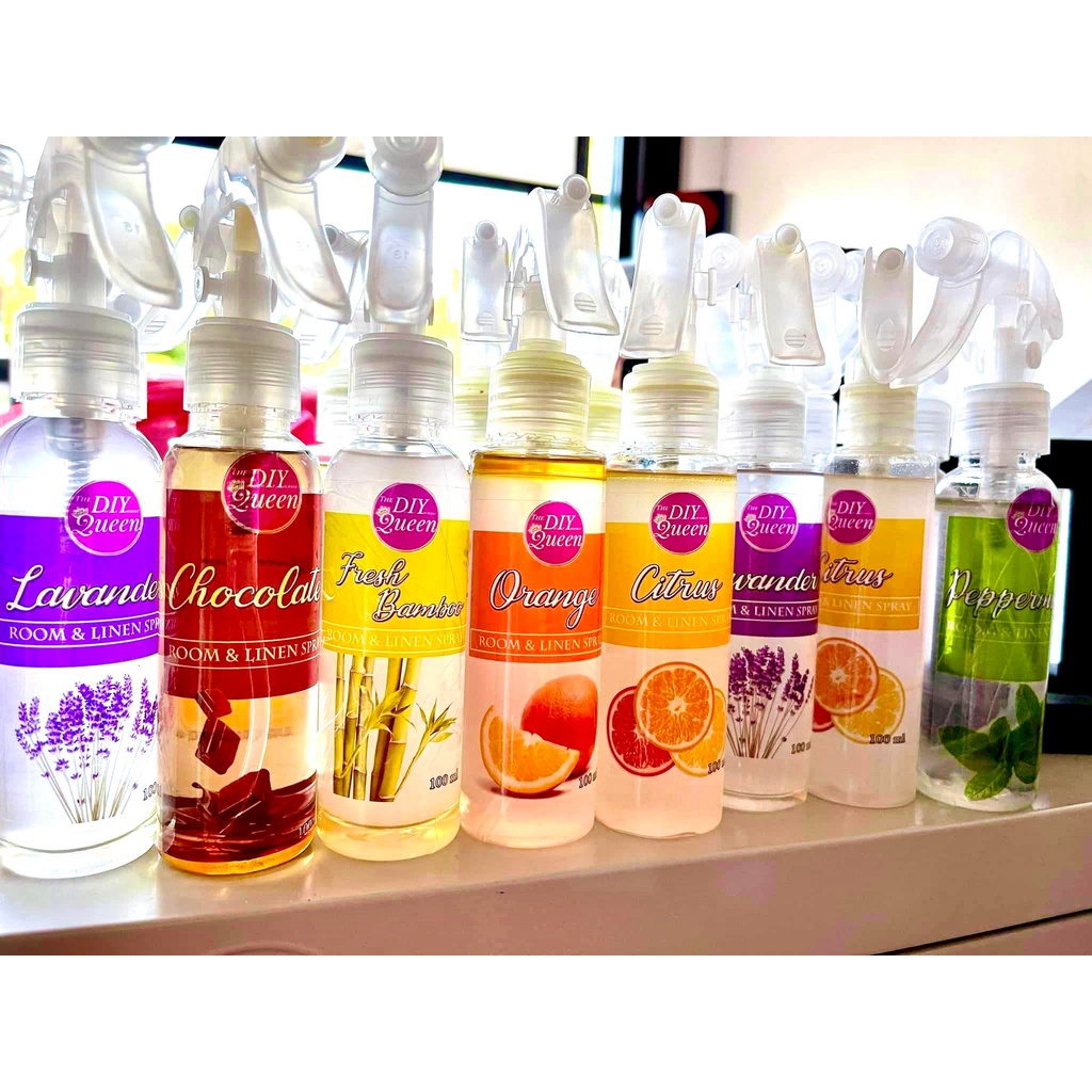 DIY Queen AllinOne AntiBacterial Spray 100ml, Air Freshener, Car