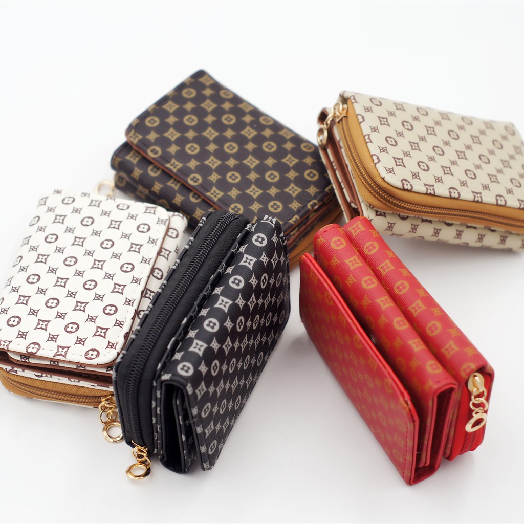 Korean Wallet Ladies Cute Short Wallet Shopee Philippines
