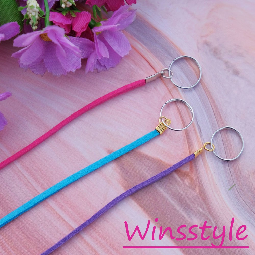 Mask Necklace Connector/Hook/Long Strap Mask Ring Plain WKM028 Shopee