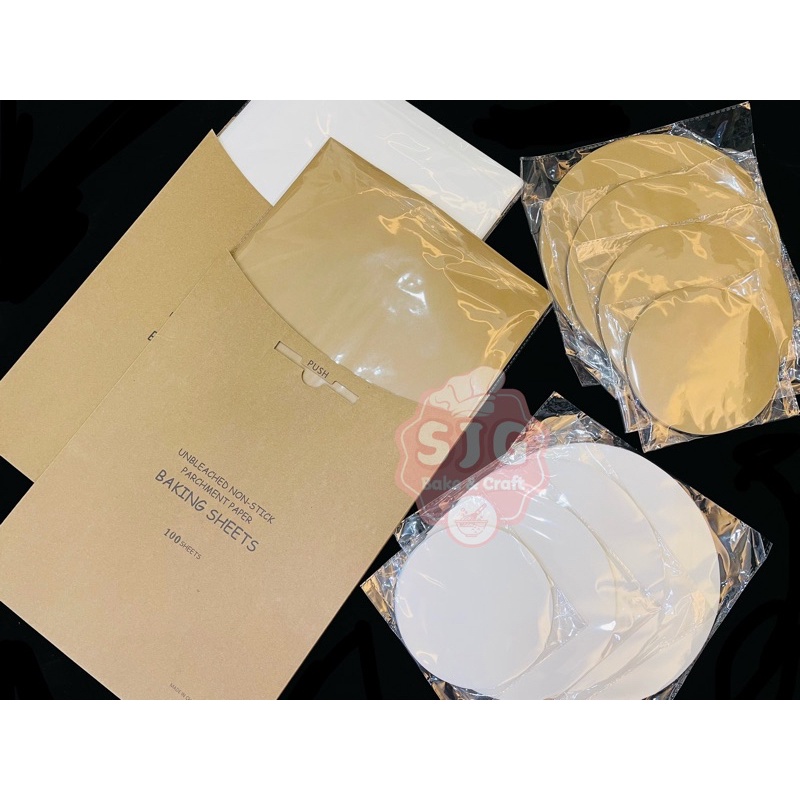PreCut Parchment Paper Oven Safe Shopee Philippines
