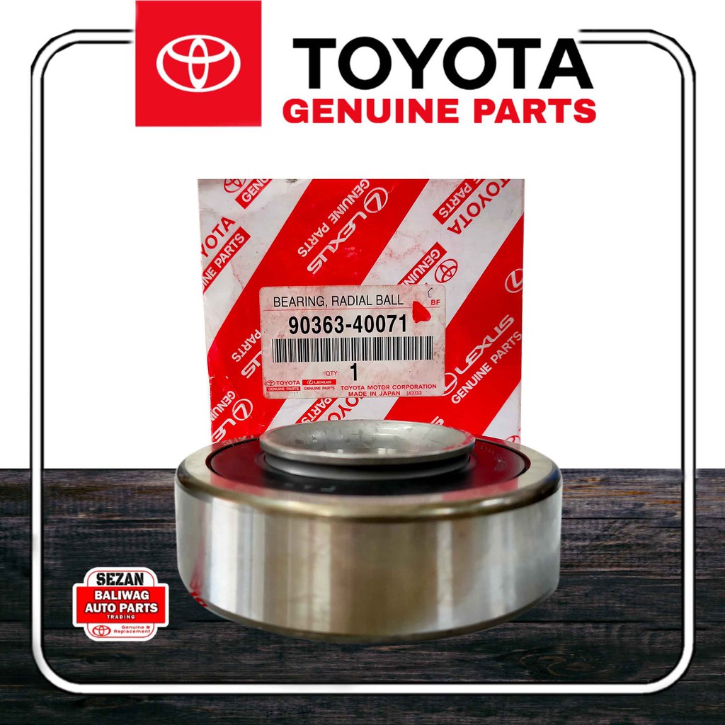 ORIGINAL TOYOTA REAR WHEEL BEARING HIACE 20052020 9036340071 Shopee