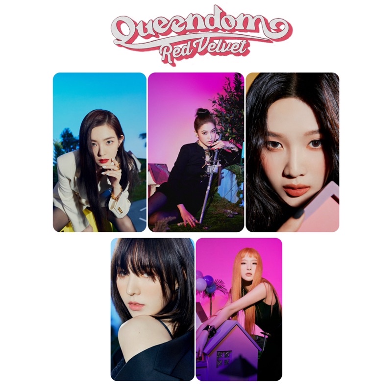 RED VELVET Queendom Concept Replicards Shopee Philippines