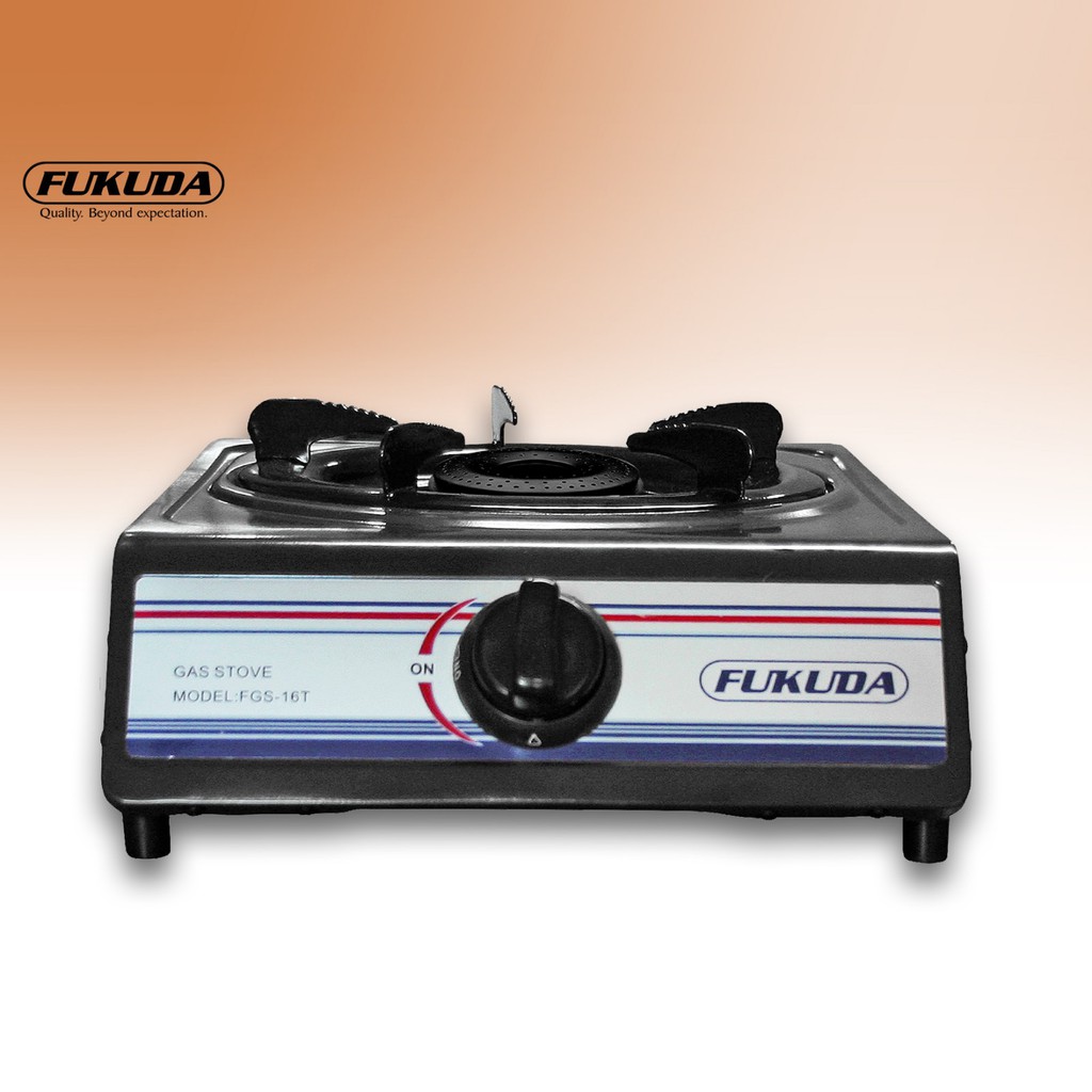 Fukuda Gas Stove Single Burner Teflon Coated with Auto Ignition FGS16T Shopee Philippines