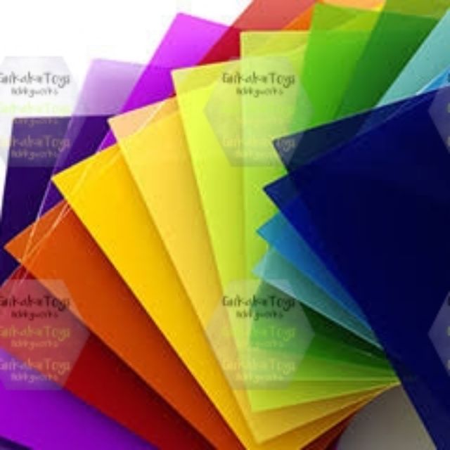 Acrylic Sheet pre cut size Transparent Colored plastic plexiglass
