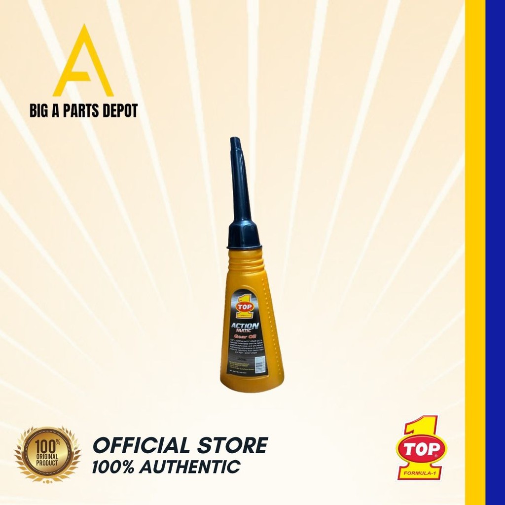 Top 1 Motorcycle Gear Oil Synthetic Action Matic Gear Oil SAE 80W90