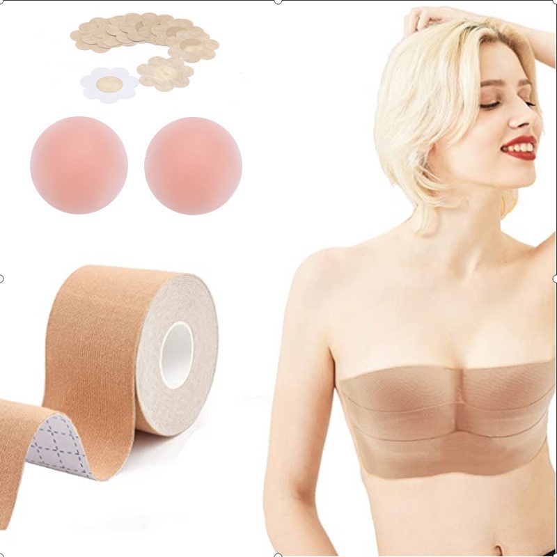 ZXYOUPING Paste Nipple Tape Seamless for Men and Women Invisible Chest