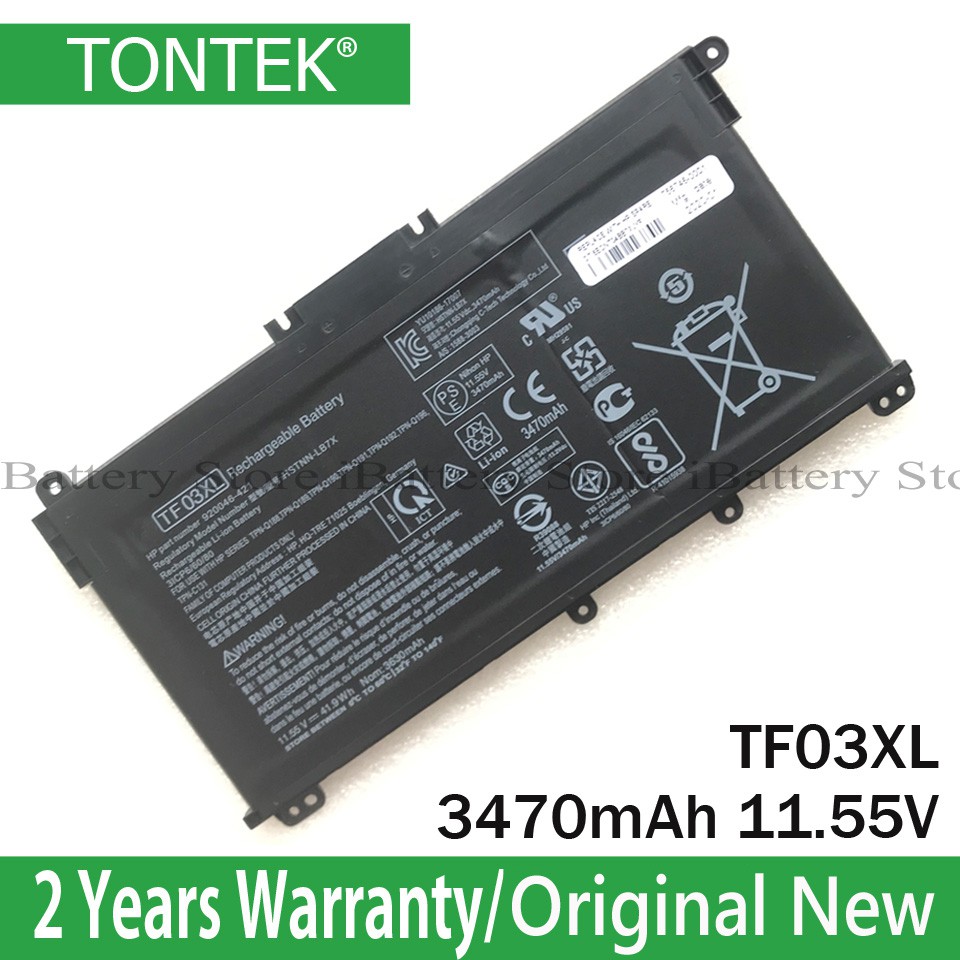 HPAe Genuine Battery TF03XL For HP Pavilion 15CC 14bf033TX 14bf108TX
