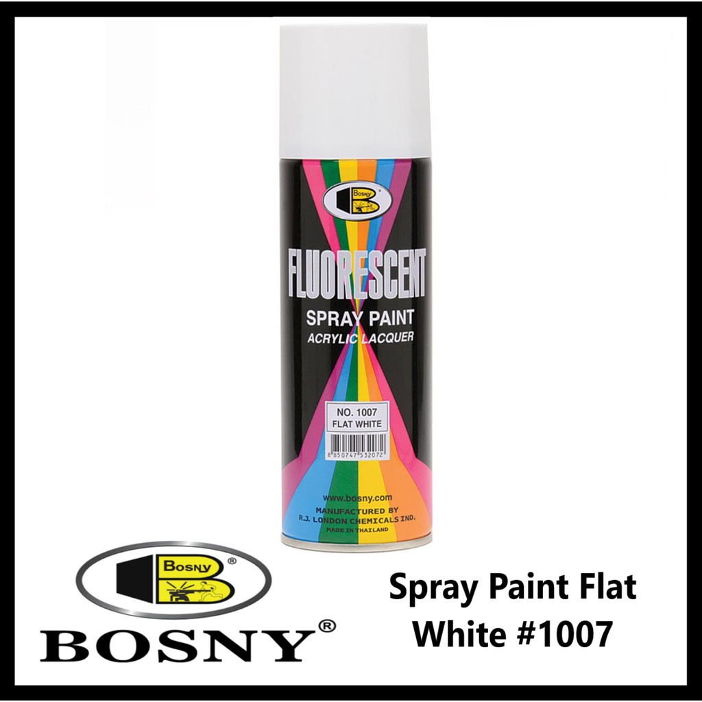 Bosny Spray Paint Flat White Original Authentic Shopee Philippines