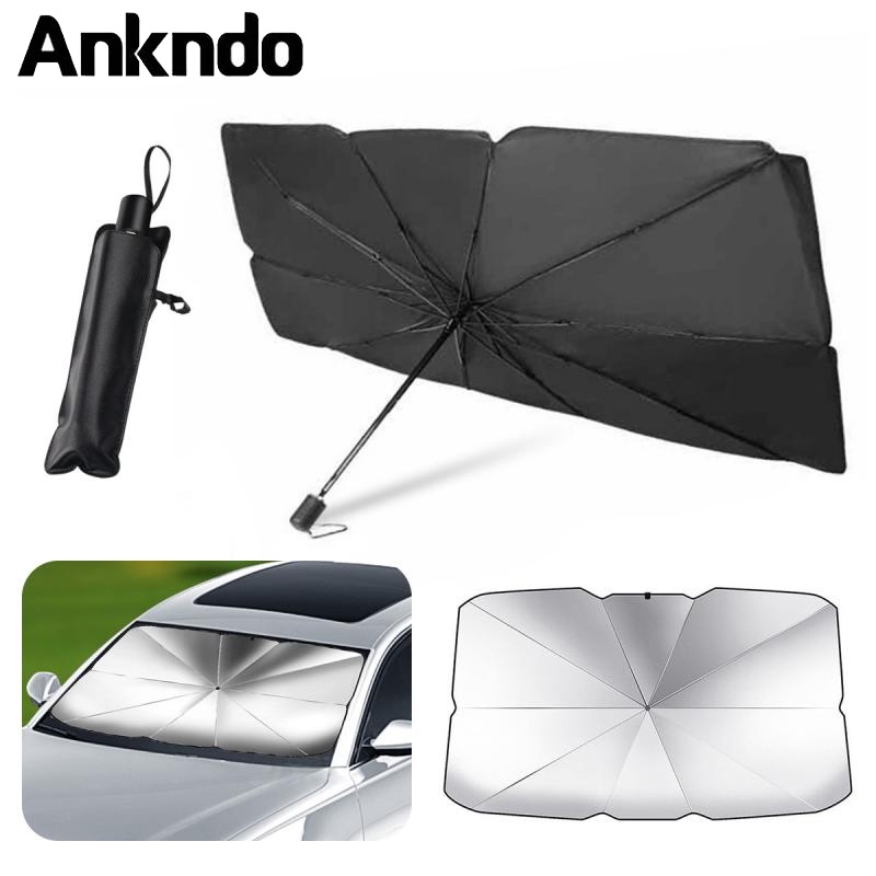 Car Sun Shade Front Windscreen UV Heat Sun Visor Umbrella Car Parasol